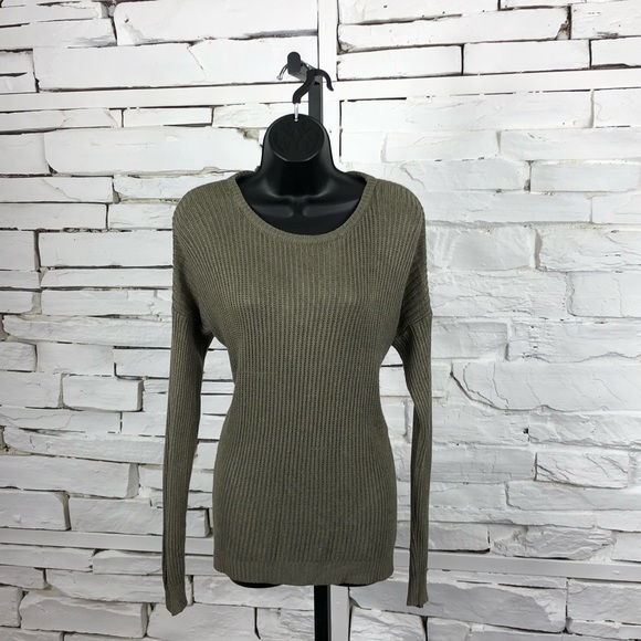 Brandy Melville Sweaters - Brandy Melville Oversized Knit Sweater Green 1953